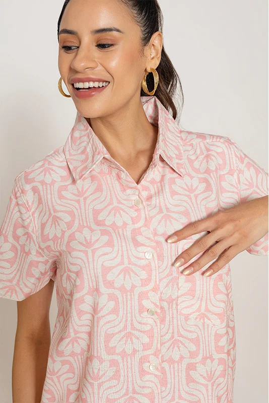 PRINTED SHORT SLEEVE SHIRT