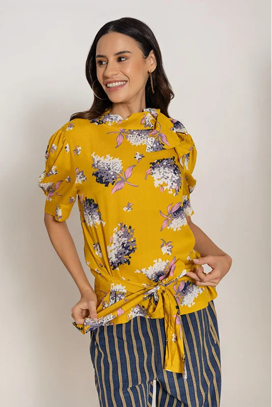 FLORAL AND STRIPED CO-ORD SET