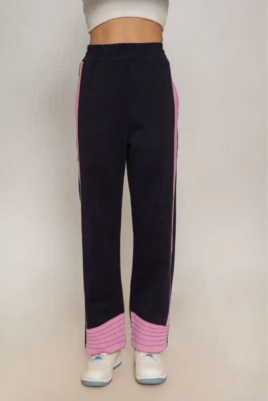 Color-Block High-Rise Track Pants - Image 6