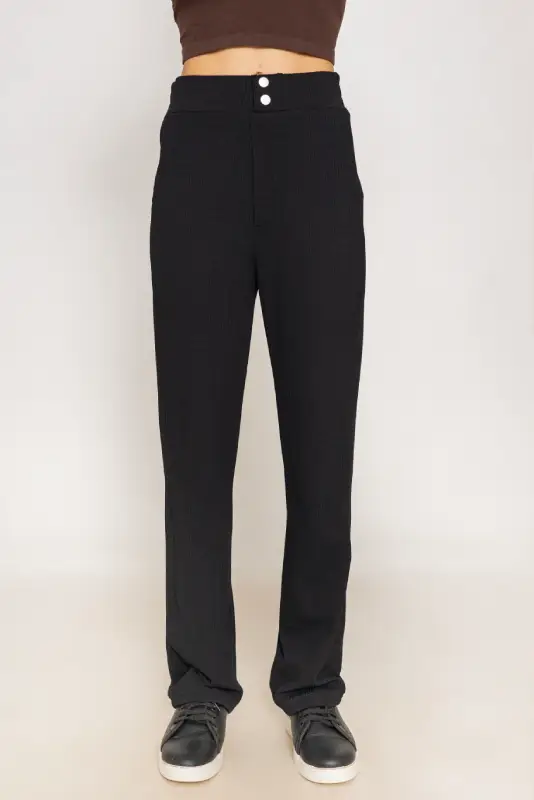 RELAXED FIT HIGH - WAIST TROUSERS - Image 6